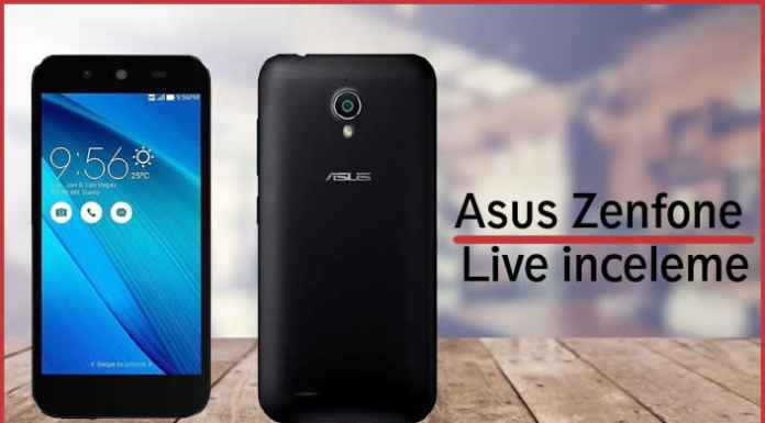 Asus Zenfone Live inceleme