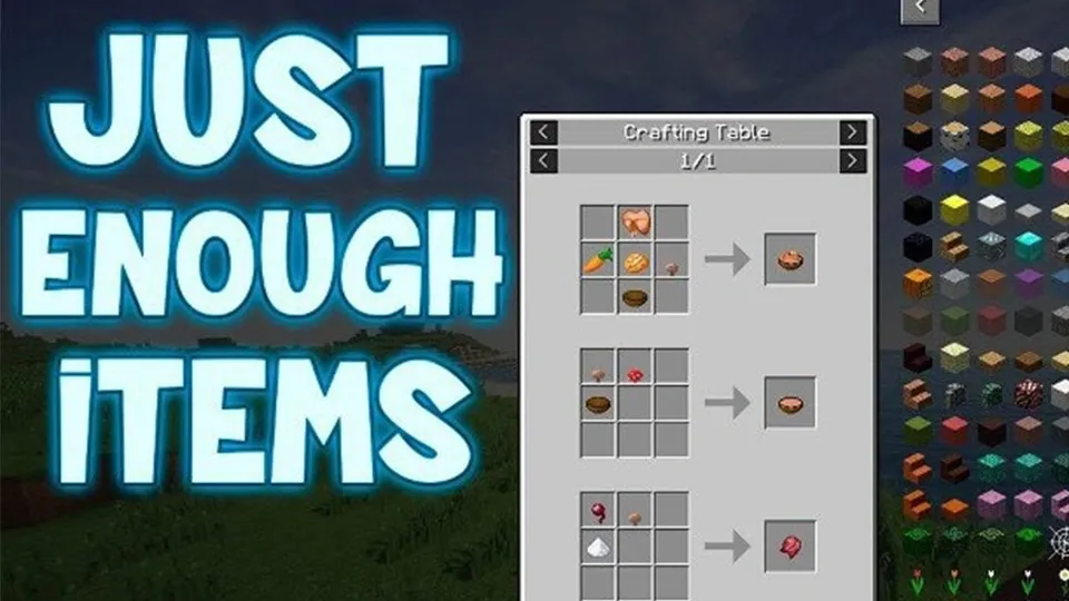 Minecraft-Modlari-Just-Enough-Items