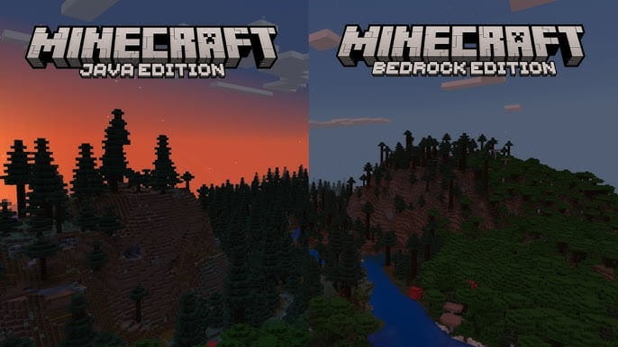 Minecraft hileleri Java Bedrock farkları