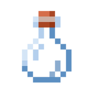 Minecraft İksir Rehberi - Cam Şişe (Glass Bottle) ve Su Şişesi Hazırlama