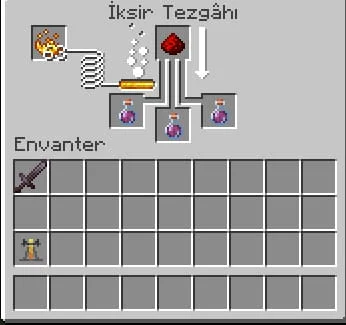 Minecraft İksir Rehberi - İksir Güçlendirme (Level II) ve Süre Uzatma Aşaması