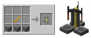 Minecraft İksir Rehberi - İksir Tezgâhı (Brewing Stand) Crafting Tarifi