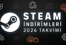 Steam indirimleri 2026 Takvimi: Yaz, Sonbahar ve Kış İndirimleri Ne Zaman? Steam 2026 indirim takvimi ve mevsimsel satış tarihleri görseli