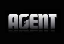 Rockstar’ın İptal Edilen Oyunu Agent, GTA 5 dosyalarında ortaya çıktı! Siyah arka plan üzerine metalik gri renkli, "G" harfi içinde tabanca silüeti bulunan Agent oyun logosu.
