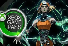 Hades II karakteri Melinoë ve Xbox Game Pass logosunun yer aldığı Nisan 2026 oyun listesi kapak görseli.